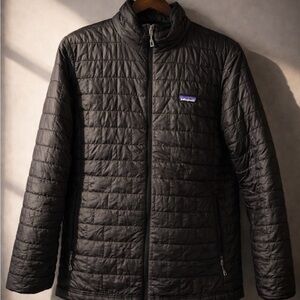 Patagonia Quilted Black Puffer Jacket